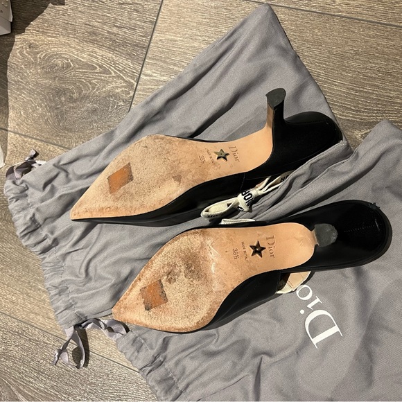 Dior J’adior heels lambkin black (authentic) - Picture 5 of 9